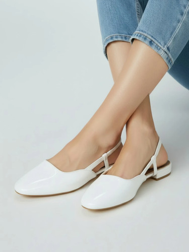 Ladies slingback ballet flat - slingback,