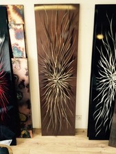 Copper Over Cream Centrum designer Vertical radiator 500/1100