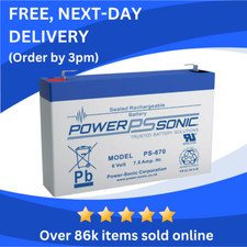 6V 7AH / 8AH Rechargeable