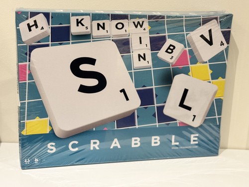Scrabble board game - game, mattel