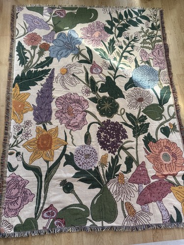 Floral pattern sofa cover - pattern,