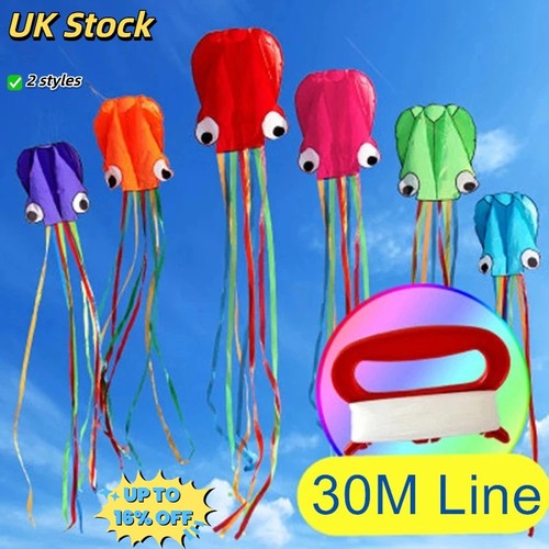 Soft octopus kite - 3d, windsock