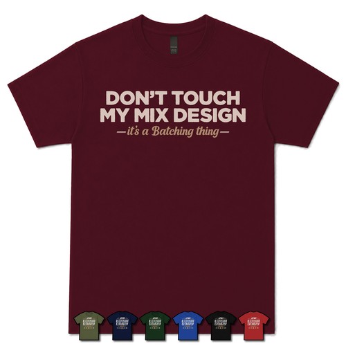 Don touch mix design - mix,