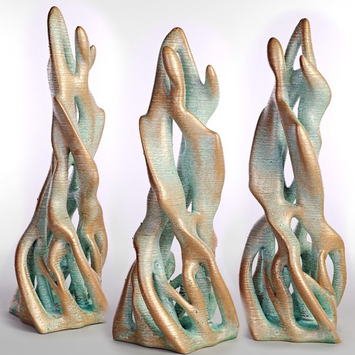 The mangrove people - the, sculpture