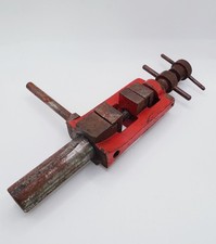 Vintage Adjustable  Pipe Clamp / Vice  – Heavy Duty Steel Hand Tool