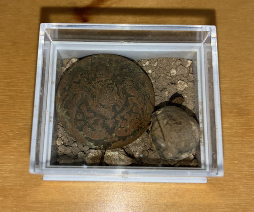 Ww1 british relics soil - relics, on