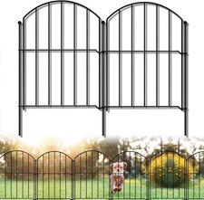 10x Metal Garden Fence