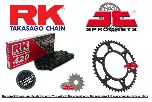 Chain and sprockets for - and,
