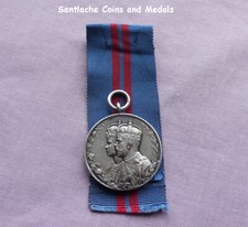 1911 OFFICIAL KING GEORGE V CORONATION MEDAL - FULL SIZE ORIGINAL