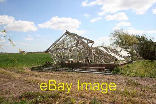 Photo 6x4 broken glass - glass,