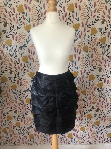 Vintage black leather - black,