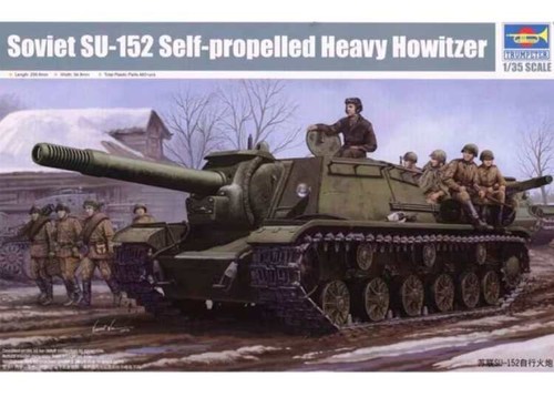 Trumpeter 01571 su 152 - trumpeter, su-152