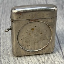 Vintage Metal Vesta Case Match