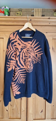Topman mens tiger jumper - tiger,