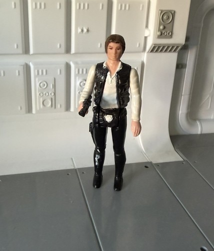 Vintage star wars figure han - star,
