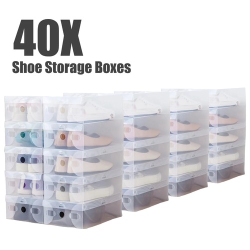 Clear plastic shoe - x,