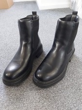 black F&F ankle boots, hardly