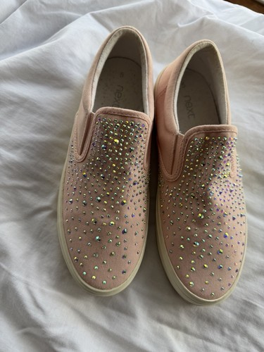 Light pink loafer slip - loafer,
