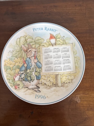 Vintage peter rabbit - rabbit, plate