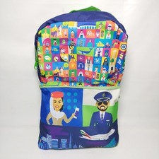 Emirates Airlines Small Childs Kids Foldaway Bag Rucksack Backpack Holiday