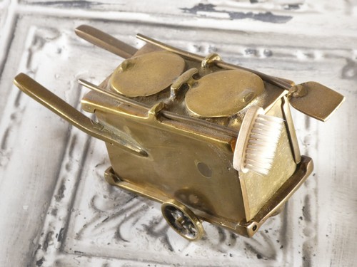 Vintage brass street sweepers - vintage,