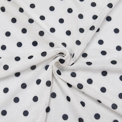 Metres polka dot power mesh - dot,