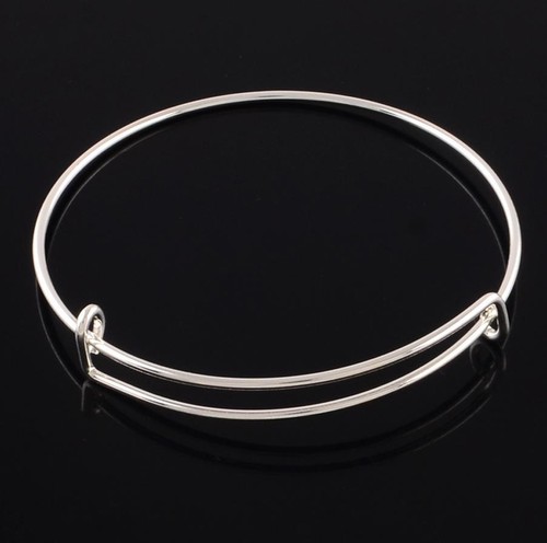 Expandable charm bangle - charm,