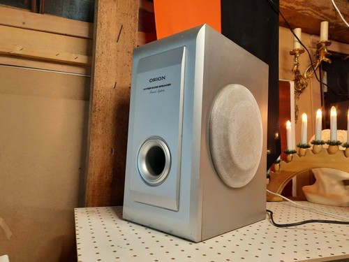 Good orionpowered subwoofer - good,