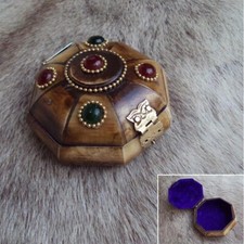 Hand Carved Ornate Oxen Cattle