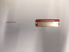 Commission Plate For MGB GT V8