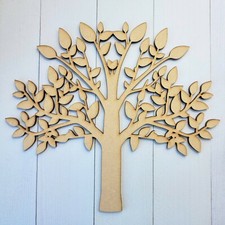 Wooden MDF Laser Cut Tree