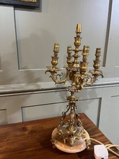 Antique Candelabra Table Lamp
