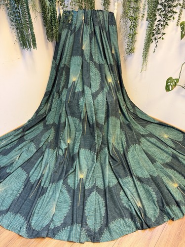 Deep bottle green gold - gold, geo