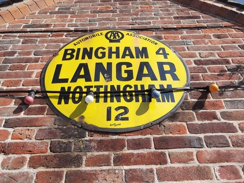 Photo 6x4 old sign - aa,