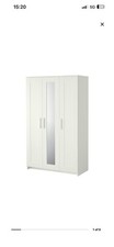 White 3-door wardrobe_ Must go