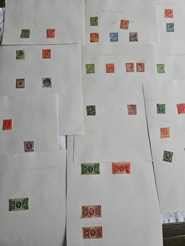 George stamps x35 - v,