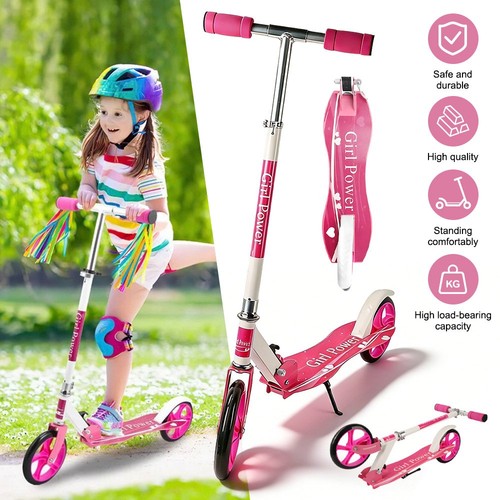Folding kids scooter kick push - folding,
