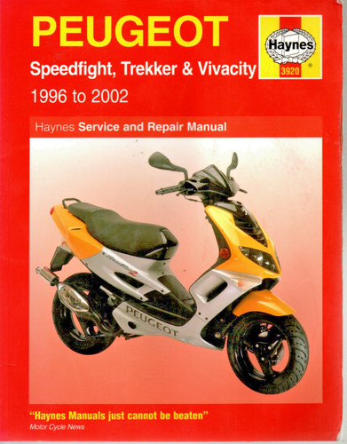 Haynes peugeot speedfight - peugeot,