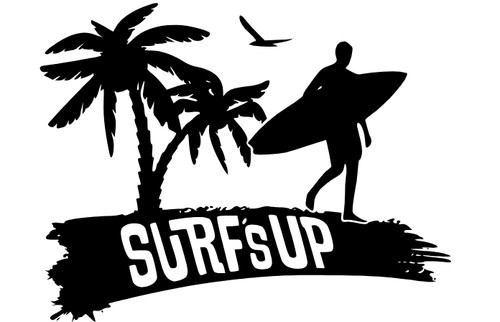 Surfs up surf board - surfs,