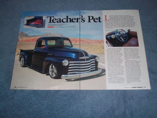 1950 chevy 3100 resto rod - chevy,