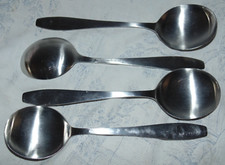 Vintage Campden Old Hall spoons x 4 Robert Welch 18-8 stainless steel