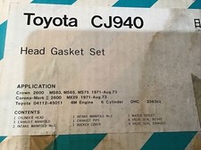 Toyota 4M ,2563cc ,OHC ,Head