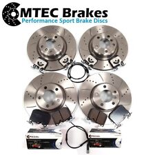 BMW M135i M140i M235i M240i FRONT REAR BRAKE DISCS MTEC PADS & WEAR SENSORS