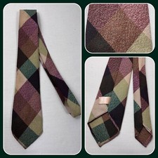 Vintage 1950s Purple Green