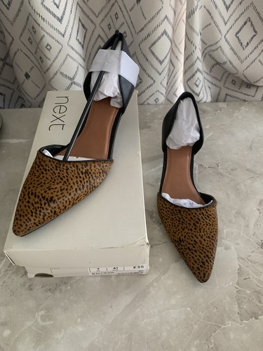 Bnib next leather - animal, print