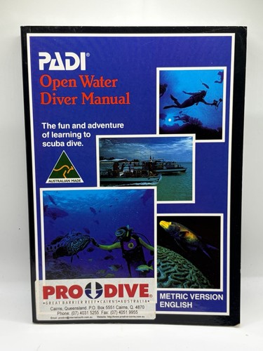 Padi open water diver manual - padi,