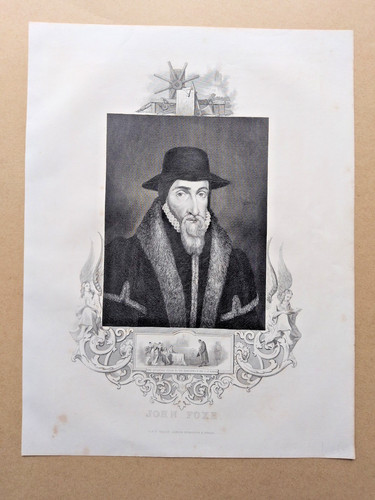 Portrait john foxe - john,