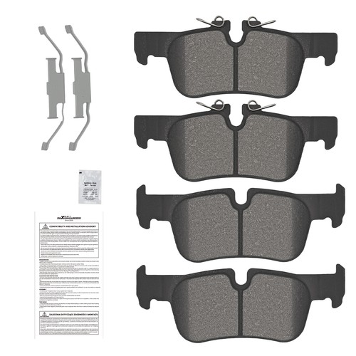 Rear brake pads kit - brake,