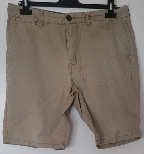 Men beige chino shorts - beige,