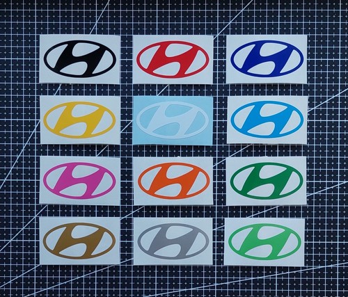 Hyundai logo car decal - hyundai,